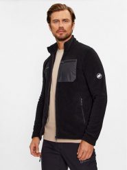Mammut Polar Innominata ML Jacket 1014-04380-0001-113 Czarny Athletic Fit. Czarne bluzy męskie Mammut, m, bez wzorów, z polaru, bez kaptura. Za 679.99 zł.
