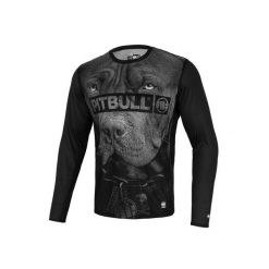 Longsleeve męski Pitbull Mesh Performance Pro plus Born in 1989. Czarne bluzki z długim rękawem męskie PITBULL, m, bez wzorów, z meshu, bez kołnierzyka. Za 139.00 zł.