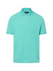 Nils Sundström koszulka polo Mężczyźni Bawełna niebieski, M. Niebieskie koszulki polo męskie Nils Sundström, m, bez wzorów, z bawełny, bez kołnierzyka, bez ramiączek. Za 89.95 zł.