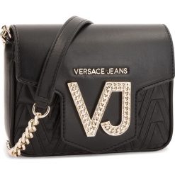 Torebka VERSACE JEANS - E1VSBBI2 70784 899. Czarne listonoszki damskie marki Versace Jeans, z jeansu. Za 649.00 zł.