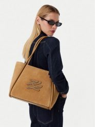 KARL LAGERFELD Torebka B3W30037 Brązowy. Brązowe torebki do ręki damskie KARL LAGERFELD, bez wzorów, ze skóry, bez dodatków. Za 1,399.00 zł.