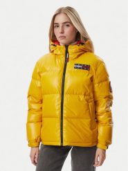 Tommy Jeans Kurtka puchowa Alaska DW0DW23802 Żółty Oversize. Żółte kurtki damskie Tommy Jeans, l, bez wzorów, z jeansu, bez kaptura. Za 1,299.00 zł.