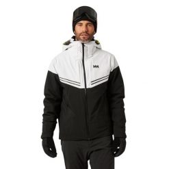 Kurtka narciarska Helly Hansen Alpha infinity. Czarne kurtki snowboardowe damskie Helly Hansen, xl, bez wzorów, bez kaptura, narciarskie. W wyprzedaży za 1,999.20 zł.