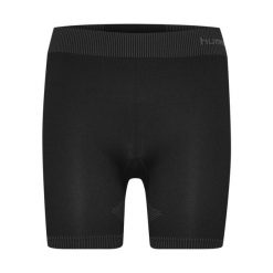 Damskie buty za wysokie uda Hummel First Seamless. Czarne obuwie sportowe damskie Hummel, bez wzorów, na fitness i siłownię. Za 78.00 zł.