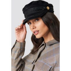 WOS Czapka Vega - Black. Czarne czapki i kapelusze damskie WOS, ze sztruksu. Za 202.95 zł.