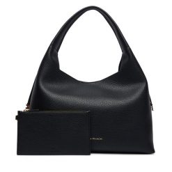 Torebka Elisabetta Franchi. Czarne torebki do ręki damskie Elisabetta Franchi, bez wzorów, klasyczne, bez dodatków. Za 1,879.00 zł.