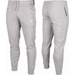Spodnie męskie Nike NSW Club Jogger FT. Szare spodnie materiałowe męskie Nike, l, bez wzorów. Za 269.00 zł.
