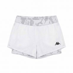 Szorty damskie Kappa Igbax Pro. Białe szorty sportowe damskie Kappa, s, bez wzorów, z materiału, sportowe, do biegania. Za 241.50 zł.