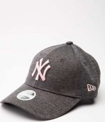 New Era TECH JERSEY 9FORTY 231 GREY - - damskie - szary. Szare czapki i kapelusze damskie New Era, bez wzorów, z jersey. Za 113.34 zł.