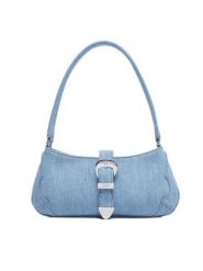Tommy Jeans Torebka Tjw Cool Denim Shoulder Bag AW0AW18878 Niebieski. Niebieskie torebki do ręki damskie Tommy Jeans, bez wzorów, z denimu, bez dodatków. Za 489.99 zł.