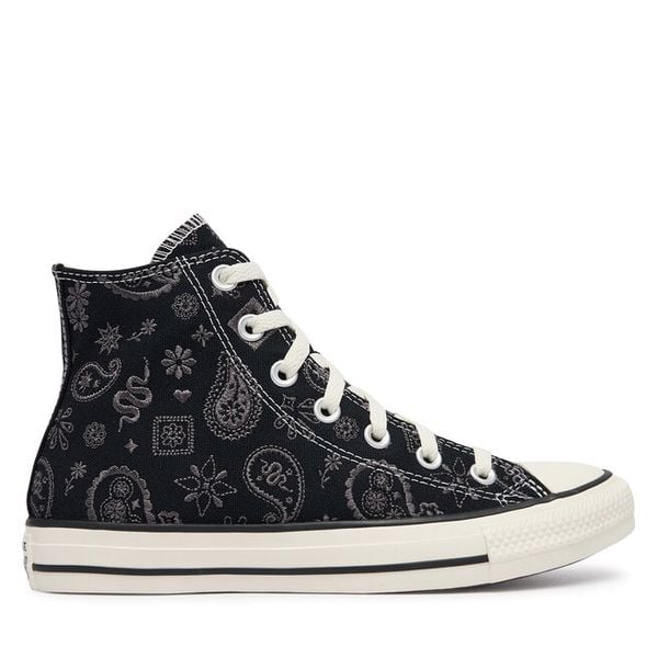 Trampki Converse. Czarne trampki i tenisówki damskie Converse, bez wzorów, retro, bez zapięcia. Za 379.99 zł.