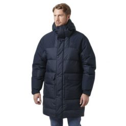 Parka Helly Hansen Escape. Niebieskie parki męskie Helly Hansen, m, bez wzorów, z puchu, bez kaptura. Za 1,633.05 zł.
