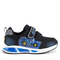 Sneakersy BATWHEELS. Niebieskie trampki i tenisówki chłopięce BATWHEELS, bez wzorów, bez zapięcia. Za 129.99 zł.