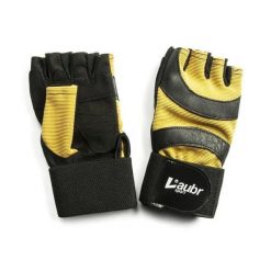 Rękawiczki fitness Laubr Sport pomarańczowe. Brązowe rękawiczki damskie FIVE GLOVES, bez wzorów, sportowe. Za 130.99 zł.