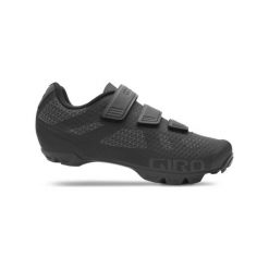 Buty rowerowe MTB męskie Giro Ranger. Czarne buty sportowe męskie GIRO, bez zapięcia, rowerowe. Za 395.70 zł.