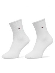 Tommy Hilfiger Skarpety długie 701238849 Biały. Białe skarpety damskie Tommy Hilfiger, bez wzorów, z syntetyku. Za 59.99 zł.