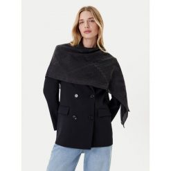Szal Guess. Czarne szaliki i chusty damskie Guess, z aplikacjami. Za 279.99 zł.
