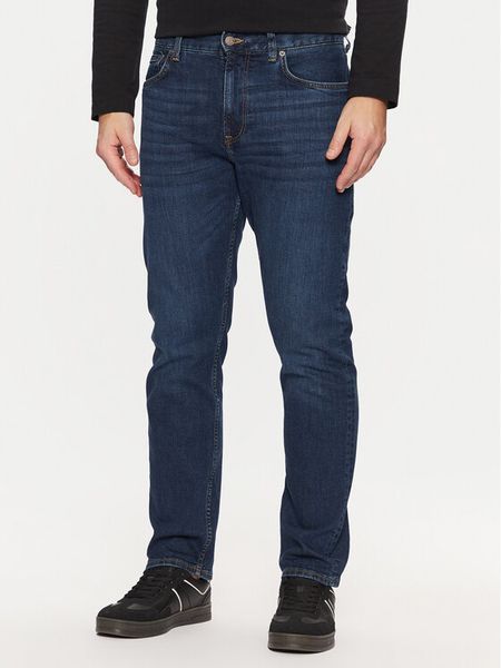 Tommy Hilfiger Jeansy MW0MW37810 Granatowy Straight Fit. Niebieskie jeansy męskie Tommy Hilfiger. Za 249.99 zł.