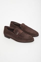 Loafersy męskie zamszowe CESARE CASADEI. Półbuty na co dzień męskie CESARE CASADEI, z zamszu, bez zapięcia. Za 1,999.00 zł.