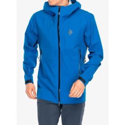 Kurtka z membraną męska Black Diamond Highline Stretch Shell. Niebieskie kurtki męskie Black Diamond, m, bez wzorów, sportowe, bez kaptura. Za 1,196.99 zł.