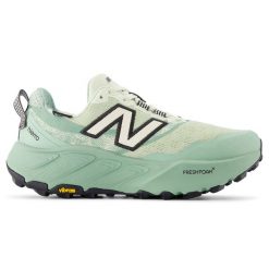 Buty damskie New Balance Fresh Foam X Hierro Gore-Tex v9 WTHIGLA9 – miętowe. Zielone obuwie sportowe damskie New Balance, bez wzorów, z gore-texu, do biegania. Za 849.99 zł.