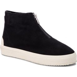 Botki MARC O'POLO - 808 14436001 301 Black 990. Czarne kozaki damskie Marc O'Polo, z futra, bez obcasa. W wyprzedaży za 359.00 zł.