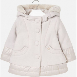 Mayoral - Płaszcz dziecięcy 92-134 cm. Szare kurtki i płaszcze dla dziewczynek Mayoral, z elastanu. Za 269.90 zł.