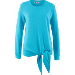 Bluza z przewiązaniem bonprix jasny niebieski. Bluzy damskie marki KALENJI. Za 27.99 zł.