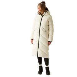 Kurtka Damska Ujeane Padded Jacket. Białe kurtki damskie Regatta, l, bez wzorów, z materiału, z kapturem. Za 795.99 zł.
