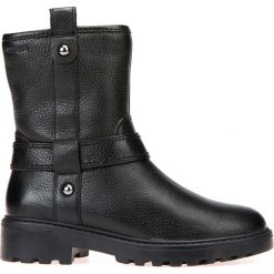 Botki GEOX JR CASEY GIRL. Czarne botki dziewczęce marki Gino Rossi. W wyprzedaży za 149.90 zł.
