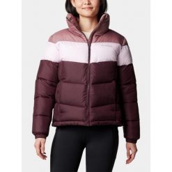 Kurtka Przejściowa Damska Columbia Puffect II Colorblock. Czerwone kurtki sportowe damskie Columbia, na jesień, m, bez wzorów, bez kaptura. Za 469.00 zł.