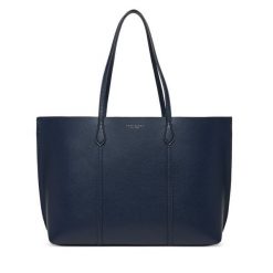Torebka Tory Burch. Niebieskie torebki do ręki damskie Tory Burch, bez wzorów, klasyczne, bez dodatków. Za 2,119.00 zł.