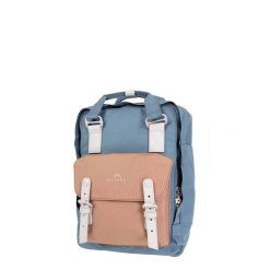 Plecak miejski Doughnut Macaroon Monet Series - dusty blue/mushroom. Niebieskie plecaki damskie Doughnut, bez wzorów. Za 291.99 zł.