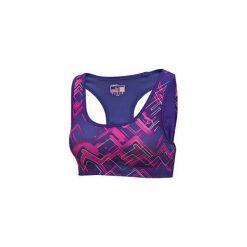 Puma Biustonosz Sportowy Ess Gym Graphic Bra Top Spectrum Xs. Niebieskie t-shirty i topy dla dziewczynek Puma, z materiału. W wyprzedaży za 80.00 zł.