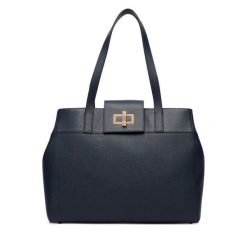Torebka Furla. Niebieskie torebki do ręki damskie Furla, bez wzorów, klasyczne, bez dodatków. Za 1,754.00 zł.