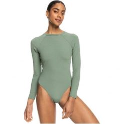 Strój kąpielowy jednoczęściowy damski ROXY Pro The Overhead. Zielone kostiumy jednoczęściowe damskie Roxy, l, bez wzorów, z materiału. Za 199.99 zł.