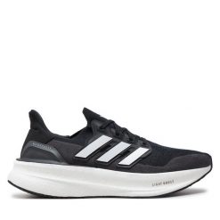 Buty do biegania adidas. Czarne buty sportowe męskie Adidas, bez zapięcia, do biegania. Za 719.99 zł.