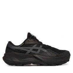 Buty do biegania Asics. Czarne buty sportowe męskie Asics, bez zapięcia, do biegania. Za 769.99 zł.