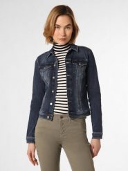 Soyaconcept® kurtka jeansowa Kobiety Jeansy niebieski, XL. Niebieskie kurtki damskie xl, bez wzorów, z jeansu, bez kaptura. Za 379.95 zł.