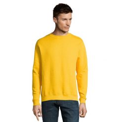 Bluza Unisex Dla Dorosłych New Supreme. Żółte bluzy męskie SOL'S, m, bez wzorów, bez kaptura. Za 87.99 zł.