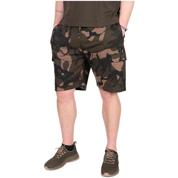 Spodenki Szorty Wędkarskie Męskie Fox Lw Camo Jogger Shorts. Brązowe szorty męskie FOX, na lato, m, bez wzorów. Za 130.99 zł.
