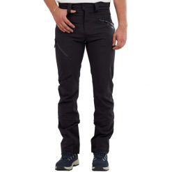 Spodnie turystyczne męskie Fundango Rob Softshell. Czarne spodnie sportowe męskie Fundango, m, bez wzorów, z softshellu, trekkingowe. Za 499.90 zł.