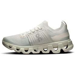 Buty do biegania damskie On Cloudswift 4 wolf/sand. Szare obuwie sportowe damskie On, bez wzorów, z materiału, do biegania. Za 784.30 zł.