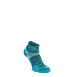 Skarpety biegowe damskie Bridgedale Ultra LtT2 Merino Sport Low. Niebieskie skarpety damskie Bridgedale, bez wzorów. Za 74.99 zł.