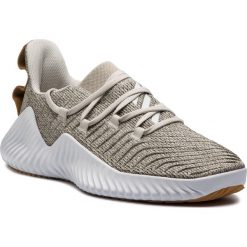 Buty adidas - AlphaBounce Trainer M D96705 Rawwht/Ftwwht/Rawdes. Brązowe buty sportowe męskie Adidas, z materiału. Za 399.00 zł.
