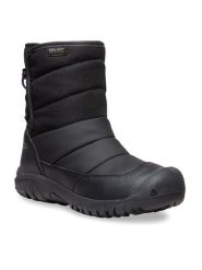 Keen Śniegowce Puffrider Wp 1027959-1 Szary. Szare buty zimowe chłopięce Keen, bez wzorów, ze skóry, bez zapięcia. Za 379.99 zł.