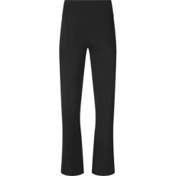 Spodnie damskie Athlecia Emarri. Czarne spodnie sportowe damskie Athlecia, m, bez wzorów, z materiału, na fitness i siłownię. Za 193.00 zł.