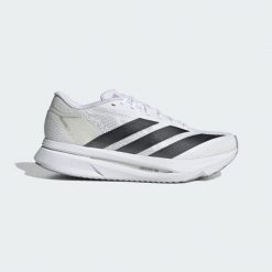 Buty Adizero SL2. Białe obuwie sportowe damskie Adidas, bez wzorów, do biegania. Za 538.60 zł.