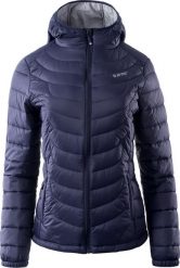 Hi-Tec KURTKA LADY NAHIA INSIGNIA BLUE/MICRO CHIP M. Niebieskie kurtki damskie Hi-tec, m, bez wzorów, bez kaptura. Za 151.15 zł.