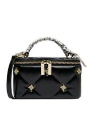 Nine West Torebka EO-Delancey Moon-KS2575-1 Czarny. Czarne torebki do ręki damskie Nine West, bez wzorów, z materiału, bez dodatków. Za 259.99 zł.